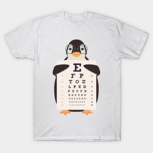 Penguin Eye Chart T-Shirt